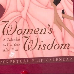 Woman’s Wisdom Calendar that can be used year after year!🌺